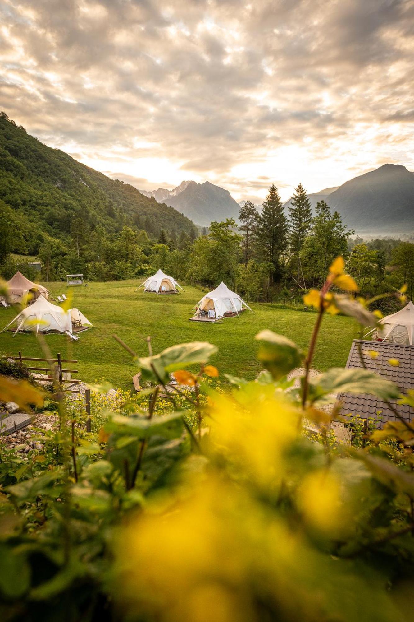 Luxury tent Glamping Gozdna Jasa Bovec