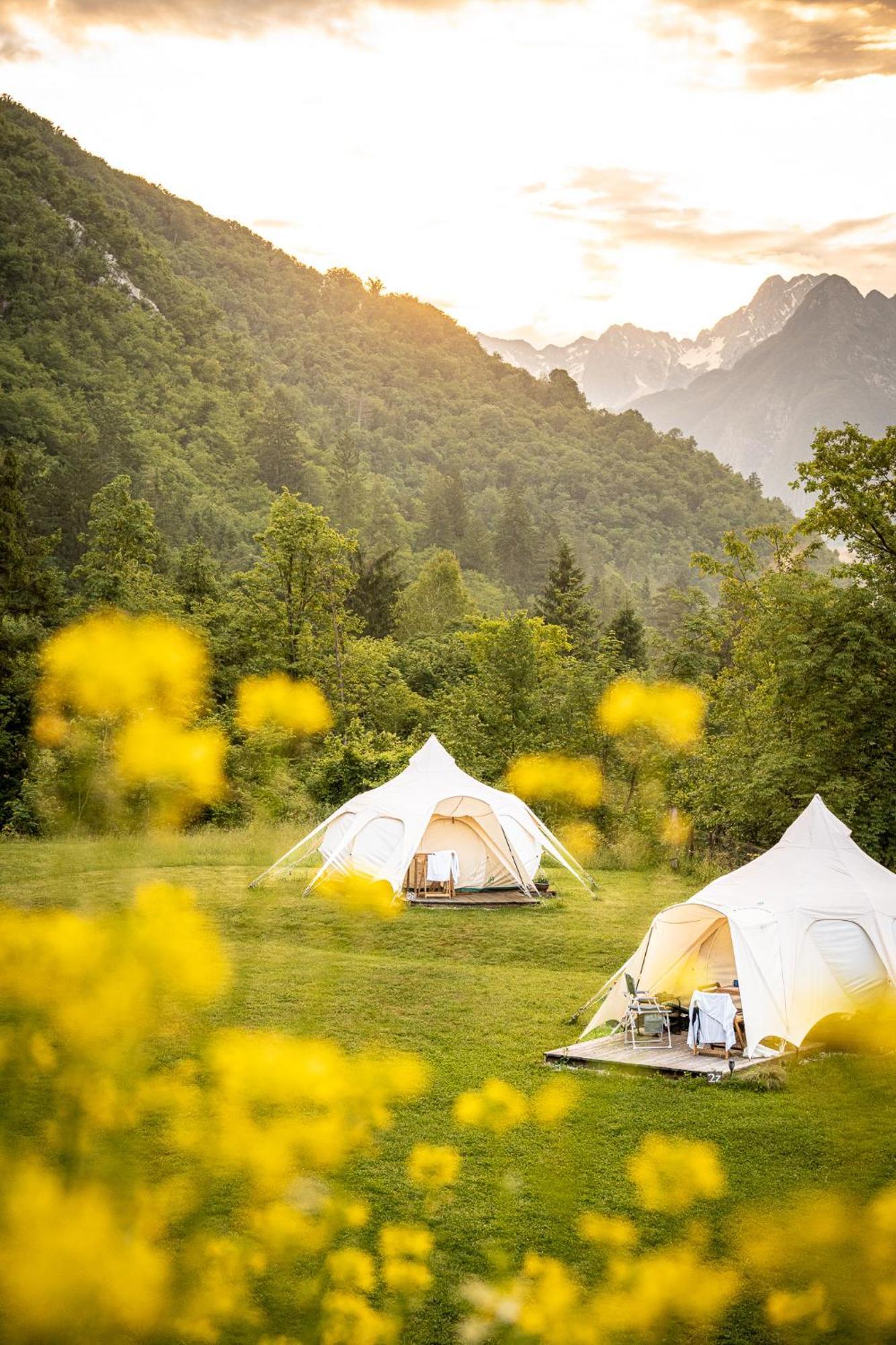 Luxury tent Glamping Gozdna Jasa Bovec